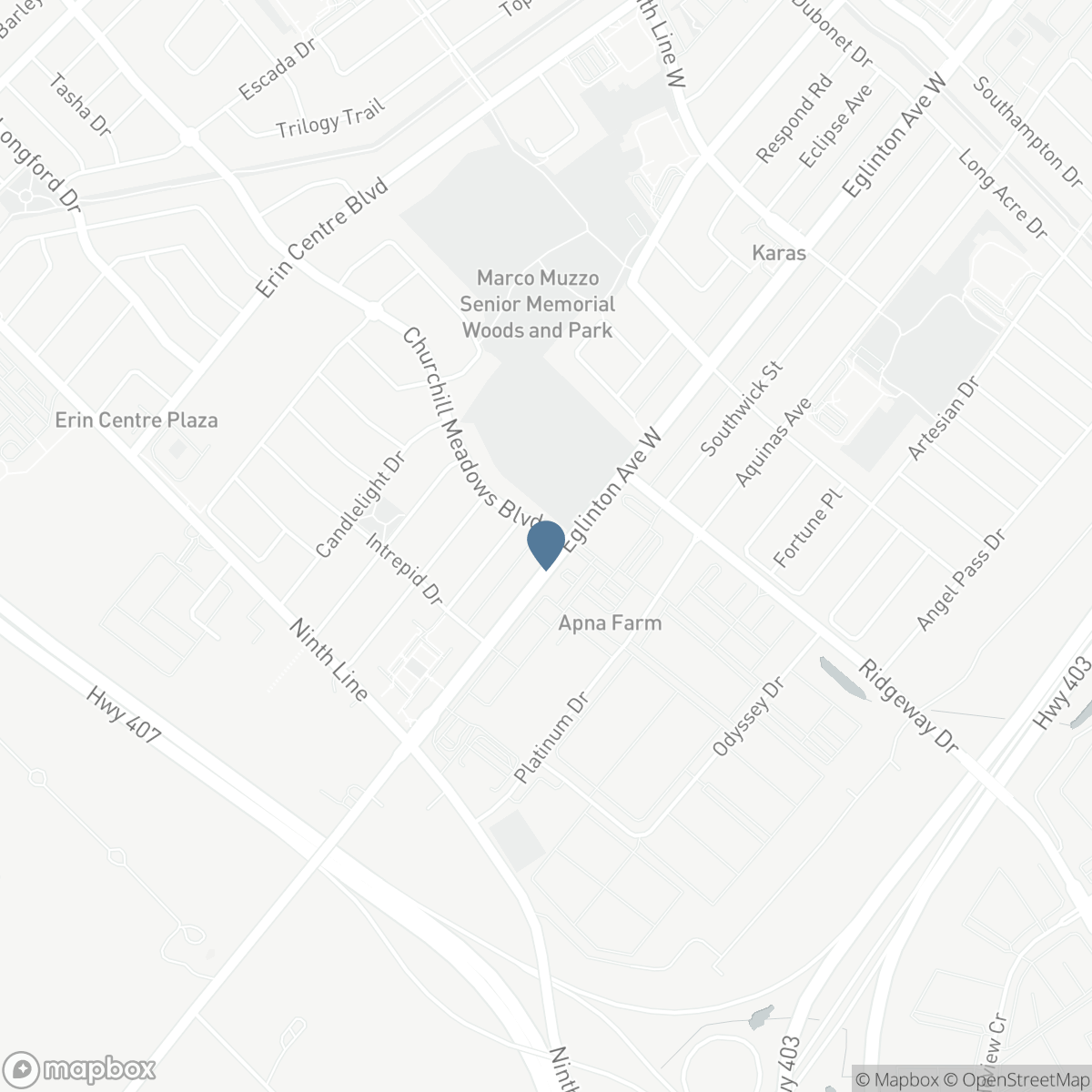 3885 EGLINTON AVENUE, Mississauga, Ontario L5M 7Z7